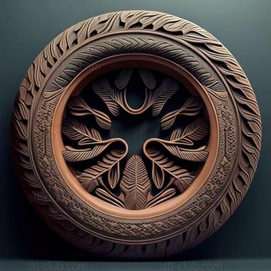 3D model Tire in Turkey (STL)